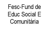 Logo Fesc-Fund de Educ Social E Comunitária em Santa Tereza