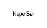 Logo Kape Bar em Brooklin Paulista
