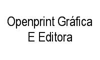 Logo Openprint Gráfica E Editora em Vila Regente Feijó