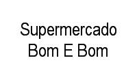 Logo Supermercado Bom E Bom em Tupi A