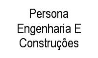 Logo Persona Engenharia E Construções em Indianópolis