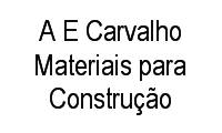 Logo A E Carvalho Materiais para Construção em Cidade Antônio Estevão de Carvalho