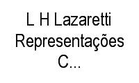 Logo L H Lazaretti Representações Comerciais em Santa Felicidade