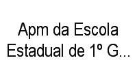 Logo Apm da Escola Estadual de 1º Grau Antônio João de Figueiredo em Vila Taveirópolis
