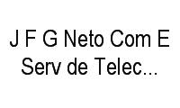 Logo J F G Neto Com E Serv de Telecomunicações em Dom Pedro I