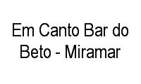 Logo Em Canto Bar do Beto - Miramar em Santa Helena (Barreiro)