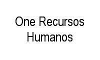 Logo One Recursos Humanos em Centro