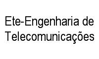 Logo Ete-Engenharia de Telecomunicações em Monte Castelo