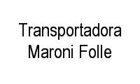 Logo Transportadora Maroni Folle em Vila Anastácio