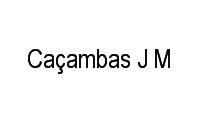Logo Caçambas J M em Vila Planalto