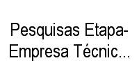 Logo Pesquisas Etapa-Empresa Técnica de Consultoria em Plano Diretor Expansão Sul