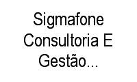 Logo Sigmafone Consultoria E Gestão de Pessoas em Jardim Social