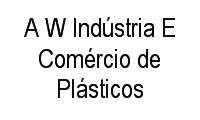 Logo A W Indústria E Comércio de Plásticos em Japiim