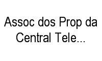 Logo Assoc dos Prop da Central Telef Alamandasi em Cidade Antônio Estevão de Carvalho