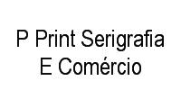 Logo P Print Serigrafia E Comércio em Pedreira