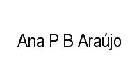 Logo Ana P B Araújo em Estados