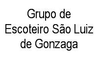 Logo Grupo de Escoteiro São Luiz de Gonzaga em Jardim Social