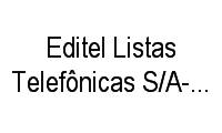 Logo Editel Listas Telefônicas S/A-Classificada em Capão Raso
