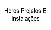 Logo Horos Projetos E Instalações em Campina do Siqueira
