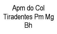 Logo Apm do Col Tiradentes Pm Mg Bh em Santa Tereza