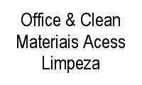 Logo Office & Clean Materiais Acess Limpeza em Água Branca
