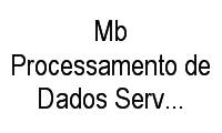 Logo Mb Processamento de Dados Serviço E Com em Centro Histórico