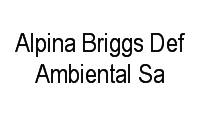 Logo Alpina Briggs Def Ambiental Sa em Distrito Industrial I