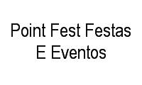 Logo Point Fest Festas E Eventos em Santa Tereza