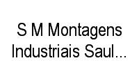 Logo S M Montagens Industriais Saulo Maruchi em Vila Marari