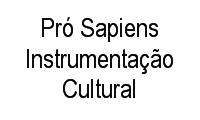 Logo Pró Sapiens Instrumentação Cultural em Santa Tereza