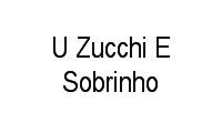 Logo U Zucchi E Sobrinho em Sé