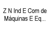 Logo Z N Ind E Com de Máquinas E Equipamentos em Guaianazes