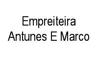 Logo Empreiteira Antunes E Marco em Pilarzinho