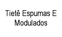 Logo Tietê Espumas E Modulados em Guaianazes