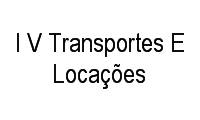 Logo I V Transportes E Locações em Lauzane Paulista