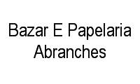 Logo Bazar E Papelaria Abranches em Uberaba