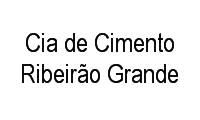 Logo Cia de Cimento Ribeirão Grande em Vila Leopoldina