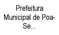 Logo Prefeitura Municipal de Poa-Secretaria Municipal da Saúde em Centro Histórico