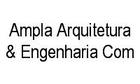 Logo Ampla Arquitetura & Engenharia Com em Adrianópolis