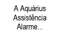 Logo A Aquárius Assistência Alarme Cftv Fechadura Interfone Portão Eletrônico em Goiânia