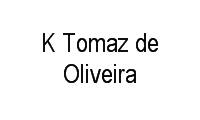 Logo K Tomaz de Oliveira em Aleixo