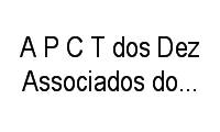 Logo A P C T dos Dez Associados do Condomínio Karem Azevedo em Conjunto Residencial José Bonifácio