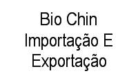 Logo Bio Chin Importação E Exportação em Santo Amaro