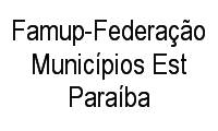 Logo Famup-Federação Municípios Est Paraíba em Tambauzinho
