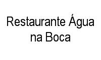 Logo Restaurante Água na Boca em Atuba