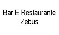 Logo Bar E Restaurante Zebus em Serrano