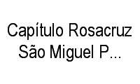 Logo Capítulo Rosacruz São Miguel Paulista-Amorc em Cidade Nitro Operária