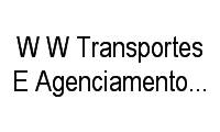 Logo W W Transportes E Agenciamento de Cargas em Dom Pedro I