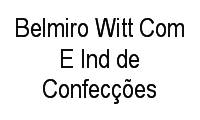Logo Belmiro Witt Com E Ind de Confecções em Jardim Botânico