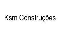 Logo Ksm Construções em São Braz